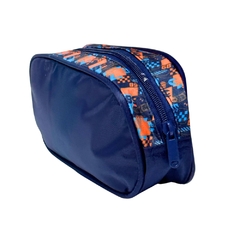 Kit Mochila Infantil Costas e Estojo HOT WHEELS Luxcel Azul - comprar online