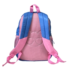 Kit Mochila de Costas e Estojo Oficial LULUCA Azul com Rosa na internet