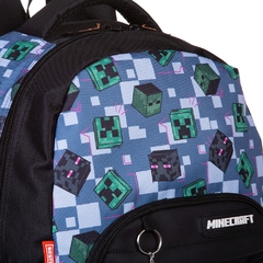 Imagem do Mochila de Costas Grande MINECRAFT MOSAICO Colorido Sestini