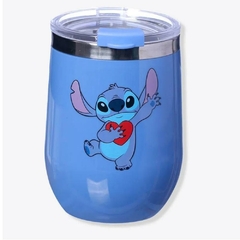 Copo Space em Inox Parede Dupla 400ML STITCH DISNEY ZC