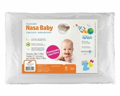 Travesseiro Antissufocante NASA BABY Capa Dupla Fibrasca