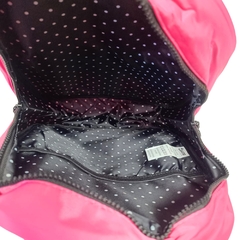 Bolsa Mochila de Costas em Nylon Oficial Luluca LU2959 Rosa - Arrivata