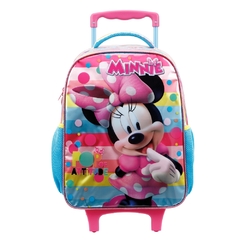 Kit Mochila Rodinhas e Lancheira MINNIE Rosa S Xeryus 11440 - comprar online