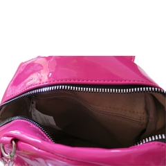 Bolsa Mini Mochila De Costas Pagani Vinil LD1948 Pink na internet