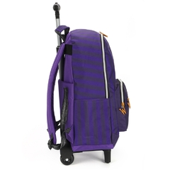 Mochila Rodinhas Oficial WANDINHA ADDAMS Luxcel MC47264 roxo - Arrivata