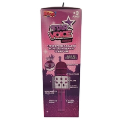 MICROFONE INFANTIL BLUETOOTH STAR VOICE ROSA PINK ZOOP TOYS - Arrivata