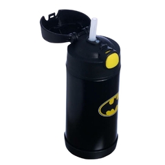 GARRAFA TÉRMICA INOX CLICK COM CANUDO 400ML BATMAN ZC - comprar online