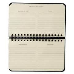 Agenda Planner Wire-o 2025 Pólen Semanal Office AROMAS AZUL - Arrivata