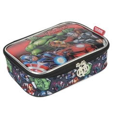 Imagem do Estojo Box 100 Pens Oficial AVENGERS MARVEL EI38035 Luxcel