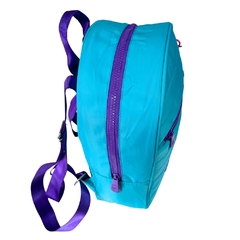 Bolsa Mochila de Costas em Nylon Oficial Luluca LU2864 Azul - Arrivata