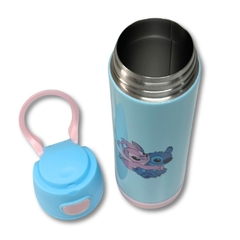 Imagem do Garrafa Térmica Top Handle com Adesivos 500ml STITCH - ZC