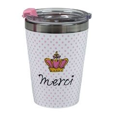 Copo Viagem Snap em Inox 300ML GATINHA MARIE DISNEY - ZC na internet