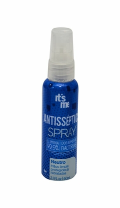 KIT Sprays Antissépticos VEGANO com álcool 70% para higiene e hidratação das mãos - COM AROMAS - IT'S ME 60ml - loja online