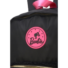 Mochila de Costas Escolar Nylon Preto Oficial BARBIE Luxcel - loja online