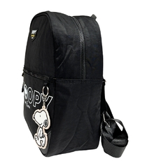 Bolsa Mochila de Costas em Nylon SNOOPY Collors SP2846 Preto na internet