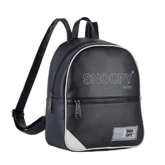 Mochila de Costas M SNOOPY College SP12003 Preto Semax