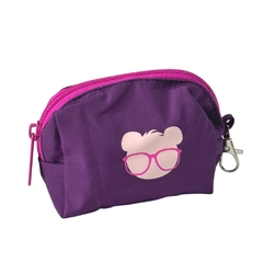 Kit Mochila de Costas e Estojo Oficial LULUCA Roxo com Rosa - loja online