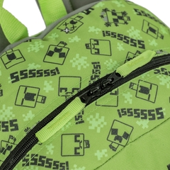 Mochila de Costas Grande MINECRAFT CREEPER COLORIDO Sestini