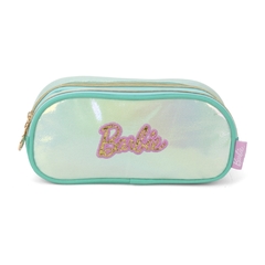 Kit Mochila Rodinhas Juvenil BARBIE Metalizada Verde Luxcel - comprar online