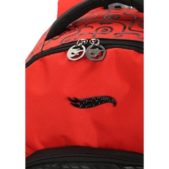 Mochila Juvenil Rodinhas Oficial HOT WHEELS Vermelho Luxcel na internet