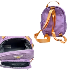 Kit Mochila de Costas em Nylon OFICIAL LULUCA LU24074 Lilás - comprar online