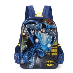 Kit Mochila Costas e Estojo BATMAN Luxcel IS37931 Azul - comprar online