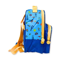 Kit Mochila de Rodinhas Oficial LooLoo Kids Johny e Zigaloo