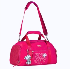 Bolsa Meia Viagem e Academia Oficial SNOOPY Pink SP2863