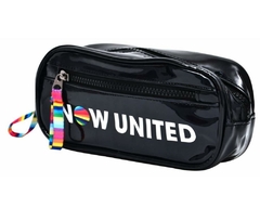 ESTOJO NECESSAIRE 2 ZIPERES NOW UNITED NU3278 PRETO