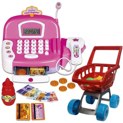 SUPER CAIXA REGISTRADORA COM CARRINHO E ACESSÓRIOS ZOOP TOYS - comprar online