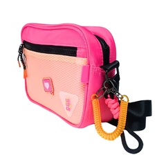 Bolsa Transversal Nylon Oficial Luluca - Semax LU2960 Rosa - comprar online