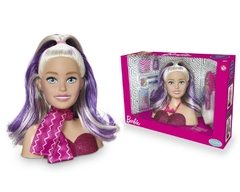 BARBIE BUSTO STYLING FACES COM MAQUIAGEM E ACESSÓRIOS MATTEL