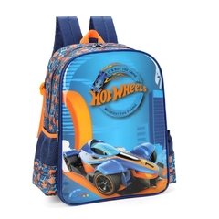 Mochila Infantil de Costas HOT WHEELS Luxcel Azul