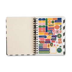 Planner Permanente Semanal A5 Wire-o Cícero Kraft - comprar online