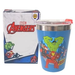 Copo Térmico Viagem Snap 300ml AVENGERS - Zona Criativa