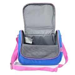 Kit Mochila de Rodinhas em Nylon OFICIAL LULUCA LU2445 azul - comprar online