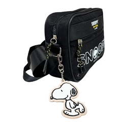 Bolsa Transversal Oficial SNOOPY Colors Nylon SP2847 Preto - comprar online