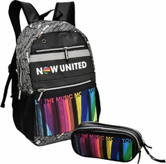 KIT MOCHILA E ESTOJO OFICIAL NOW UNITED NU3258PT