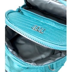 Imagem do Kit Mochila de Costas em Crinkle REBECCA BONBON RB24051 Azul