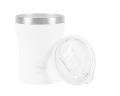 COPO TERMICO ORIGINAL SHAPY 420ML BRANCO COM TAMPA - MOKHA