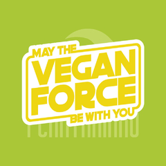 Adesivo Vegan Force em Vinil