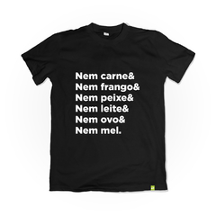 Camiseta Nem Carne