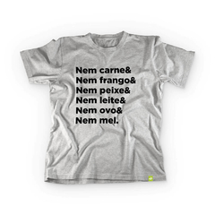 Camiseta Nem Carne na internet