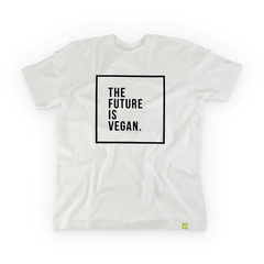 Camiseta The Future Is Vegan - Plantariano - Camisetas Veganas e Ecológicas