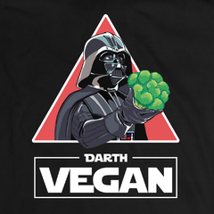 Camiseta Baby Look Darth Vegan - comprar online