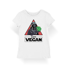 Camiseta Baby Look Darth Vegan