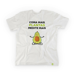 Camiseta Abacate Zen - Plantariano - Camisetas Veganas e Ecológicas