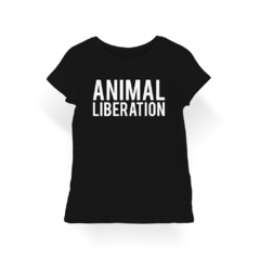 Camiseta Baby Look Animal Liberation - comprar online