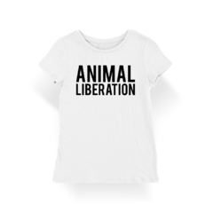 Camiseta Baby Look Animal Liberation