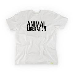 Camiseta Animal Liberation - Plantariano - Camisetas Veganas e Ecológicas